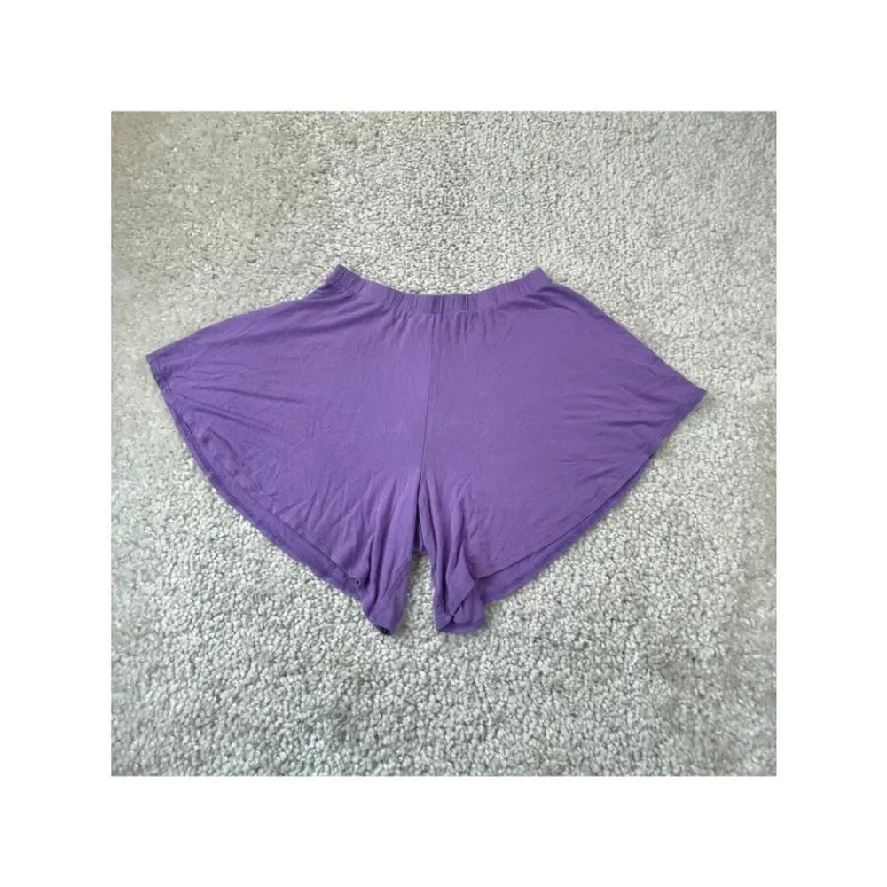 Free People Beach Sunsational Shorts Lavander Purple Womens Small